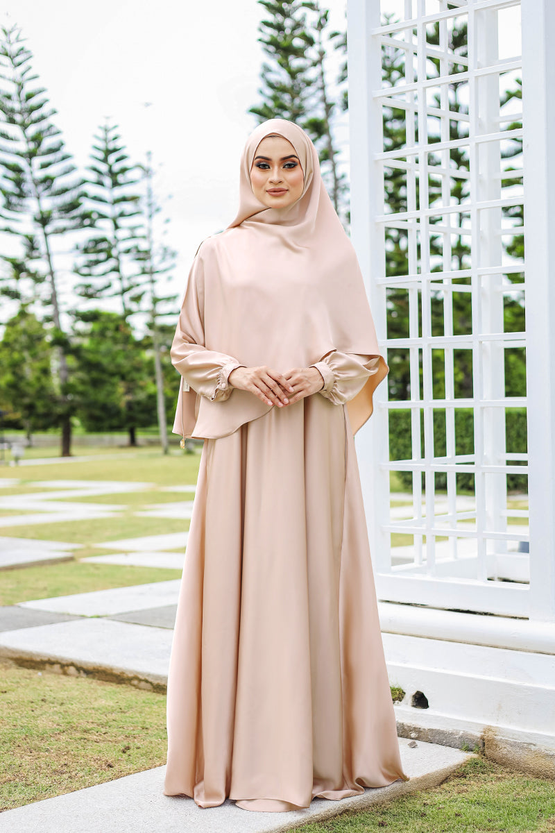 ABAAYA KHADEEJA 03 - Nude Pink