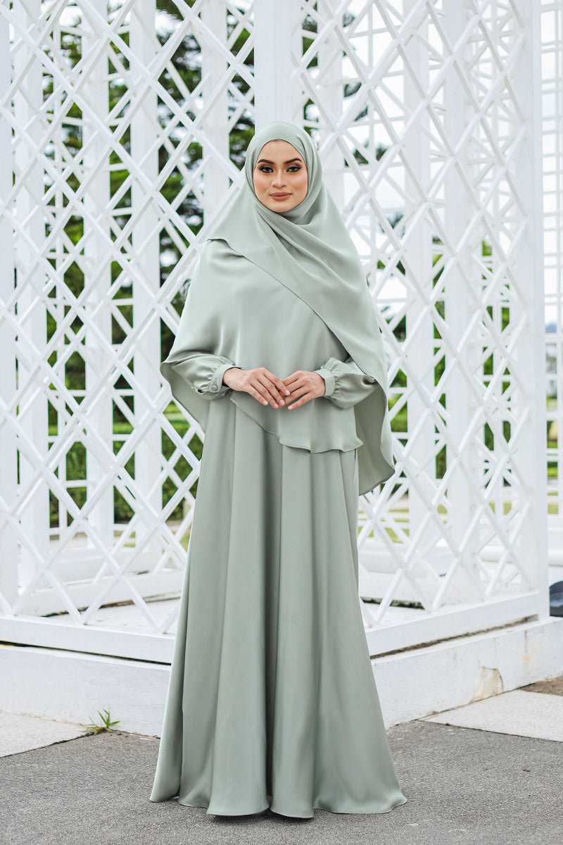 ABAAYA KHADEEJA 04 - Sage Green