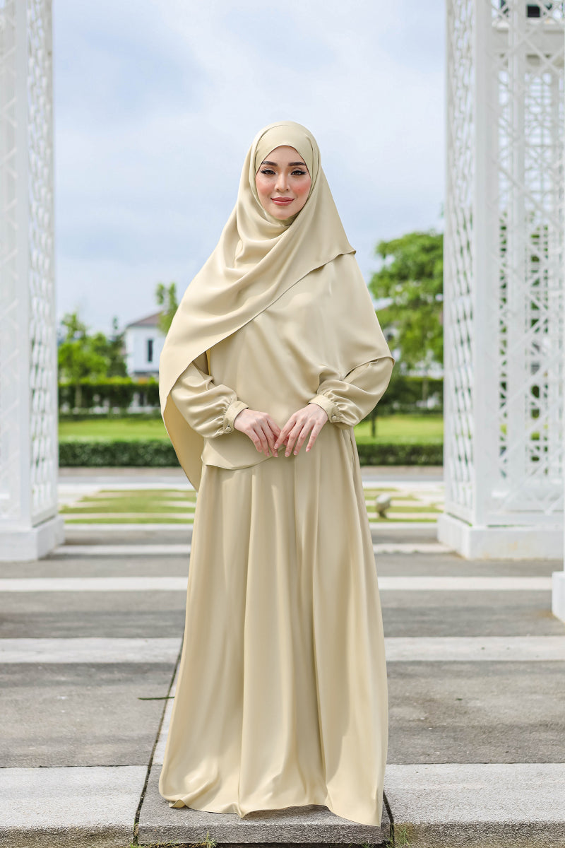 ABAAYA KHADEEJA 05 - Light Khaki