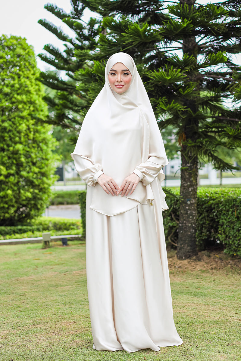 ABAAYA KHADEEJA 07 - White Dove