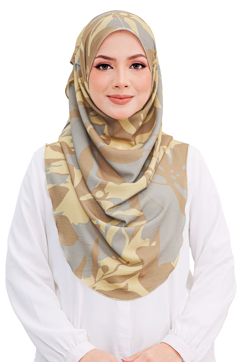 AMANI PRINTED 17 - Khaki Grey