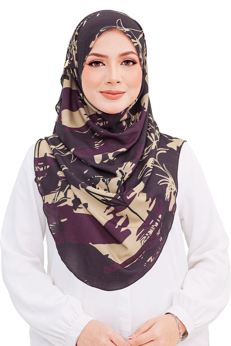 AMANI PRINTED 22 - Plum