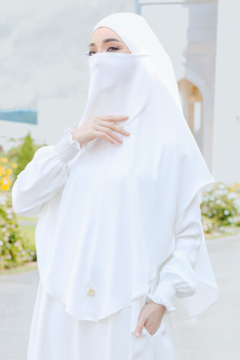 KHIMAR BALQEES 02 - Off White