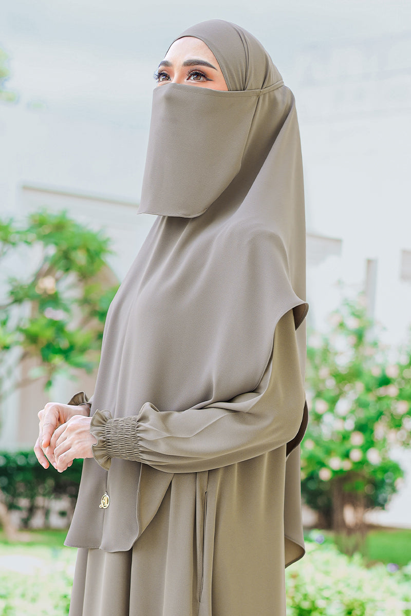 KHIMAR BALQEES 05 - Taupe