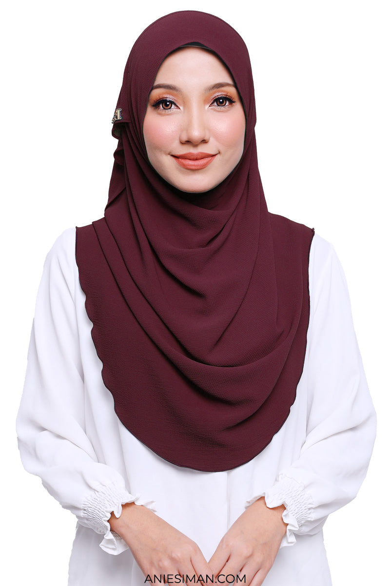 AMANI PLAIN 39 - Burgundy