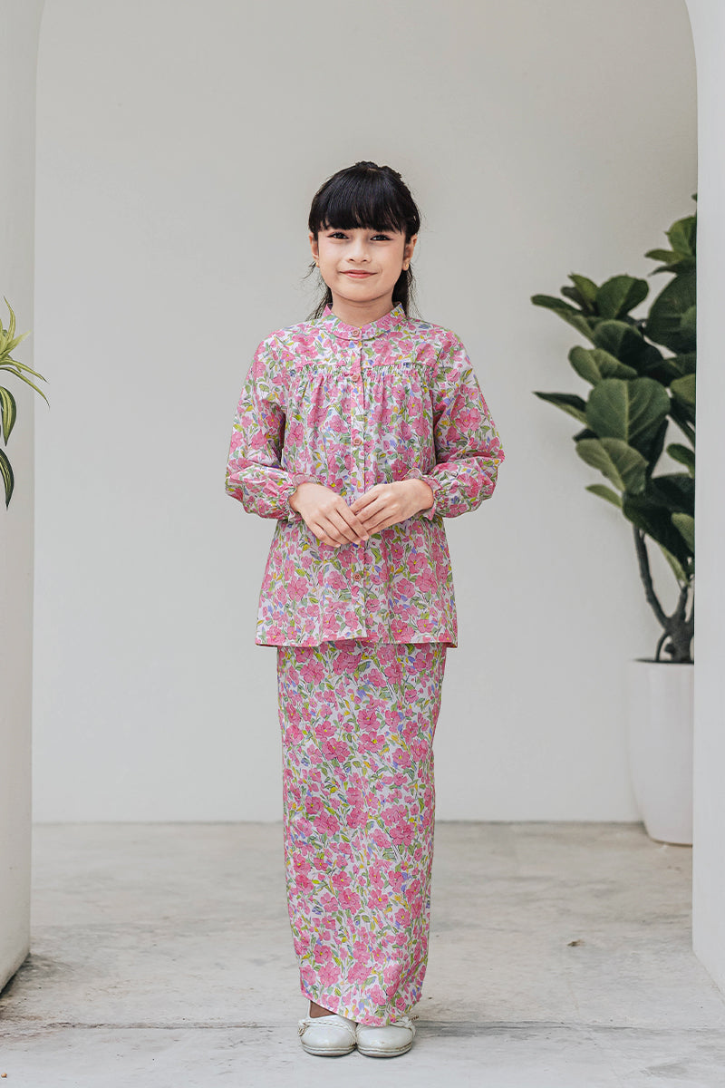 Pre-Order : KAPAS MELATI 01 KIDS - Rosy Pink