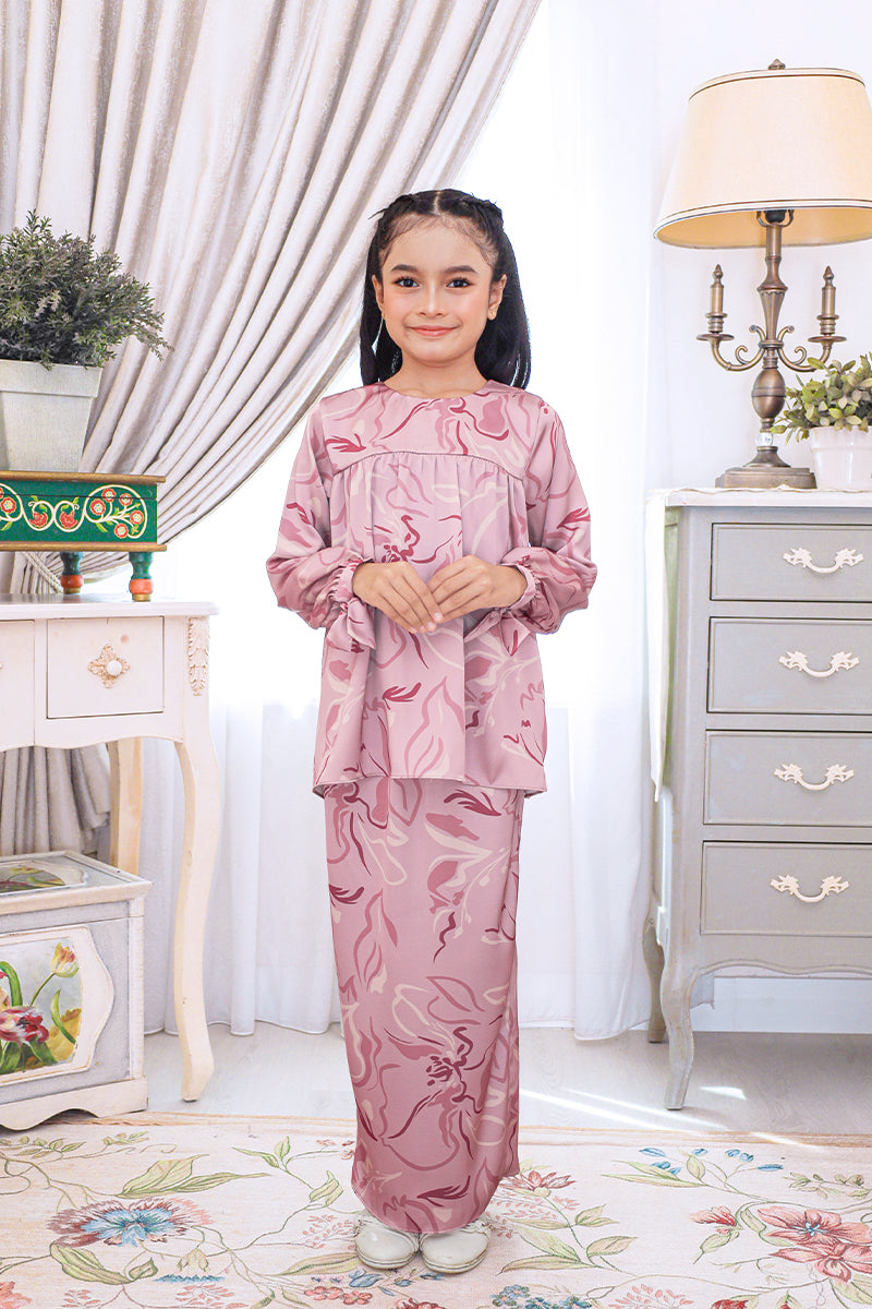 KASEH SETIA 04 KIDS - Pink Burgundy