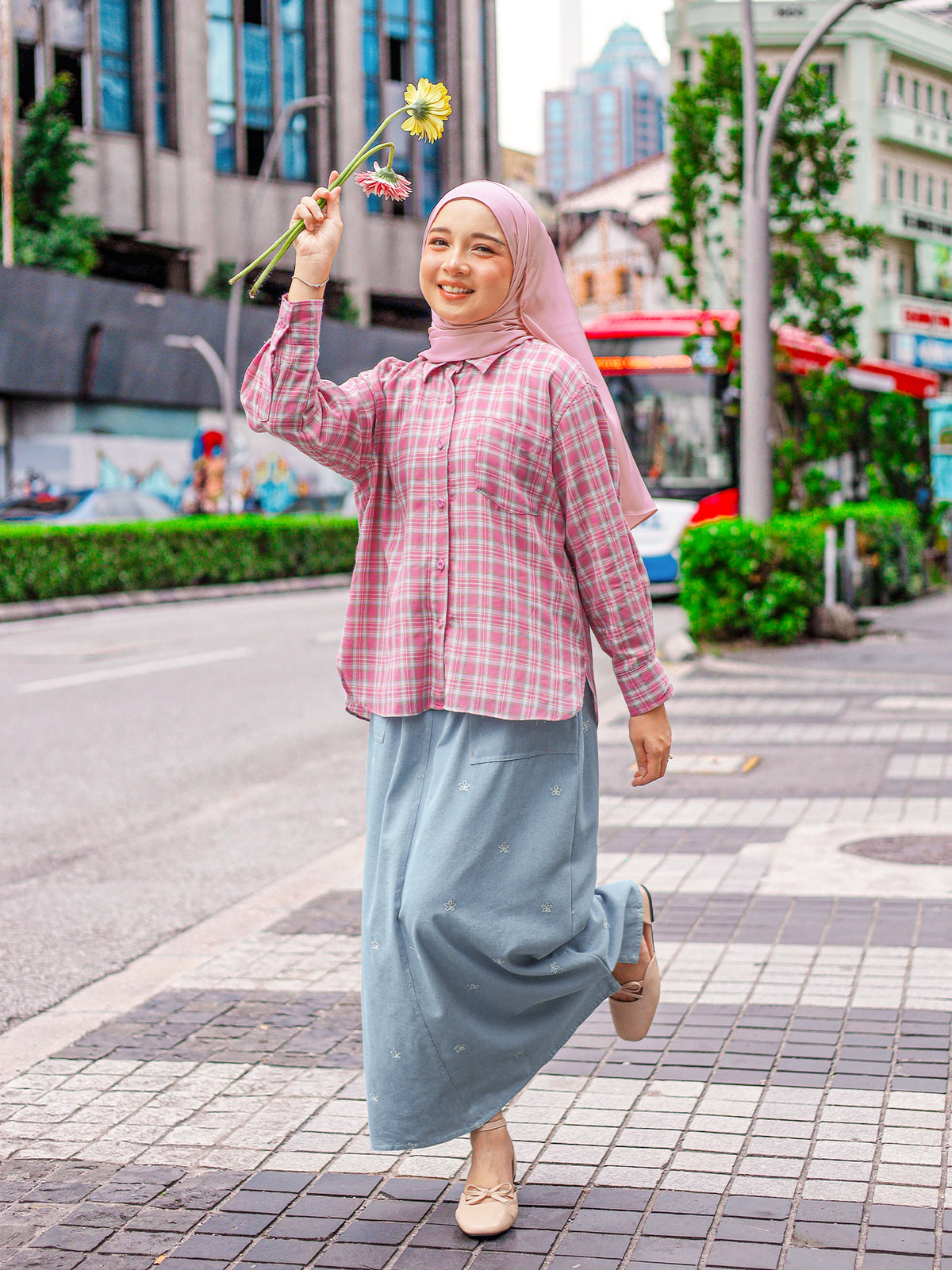 KAPAS YUNA 01 - Pink