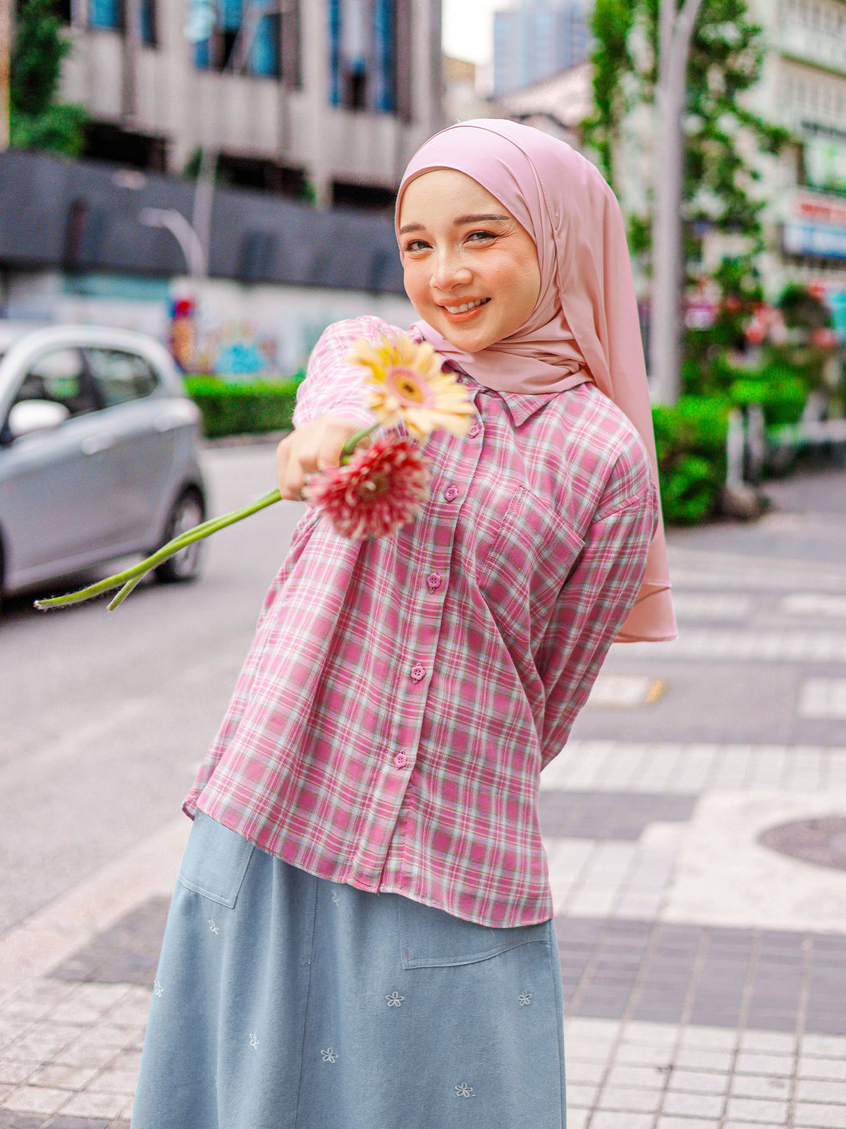 KAPAS YUNA 01 - Pink