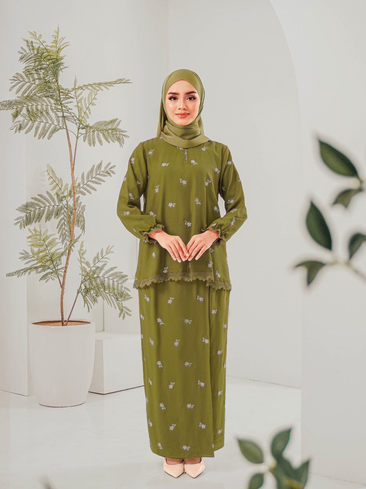 KAPAS AKASIA 02 - Olive Green