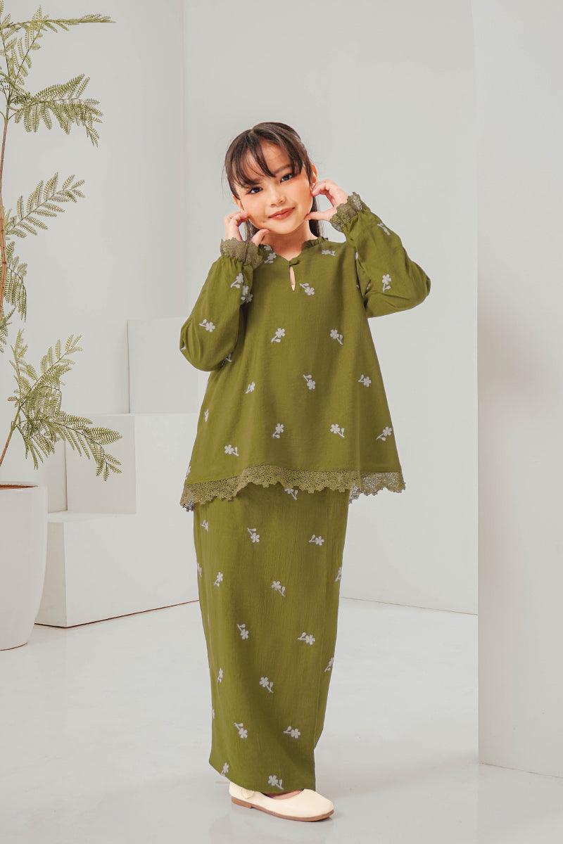 KAPAS AKASIA 02 KIDS - Olive Green