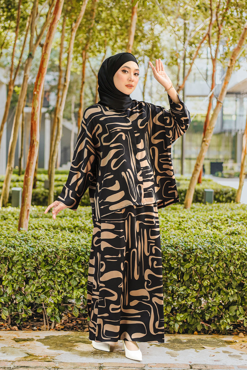 DAILY KURUNG ANGGUN 01 - Black