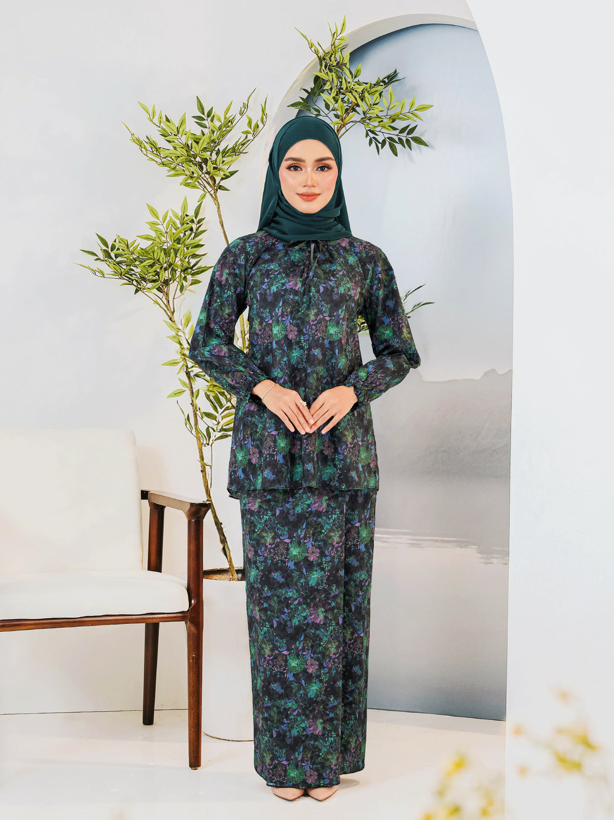 [PRE ORDER] KAPAS ANUM 02 - Deep Teal Green