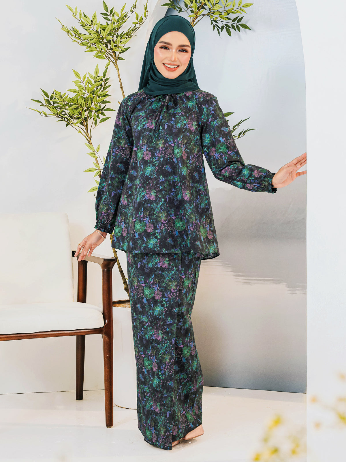 KAPAS ANUM 02 - Deep Teal Green