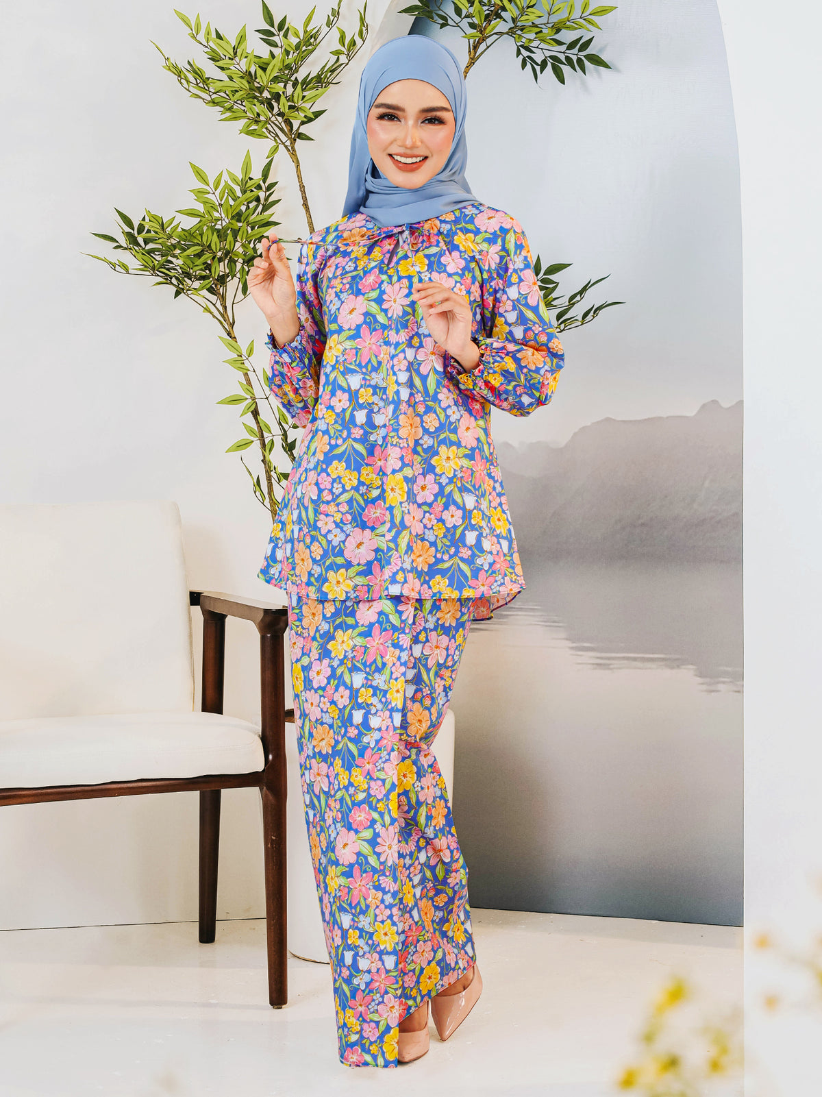 KAPAS ANUM 04 - Azure Blue