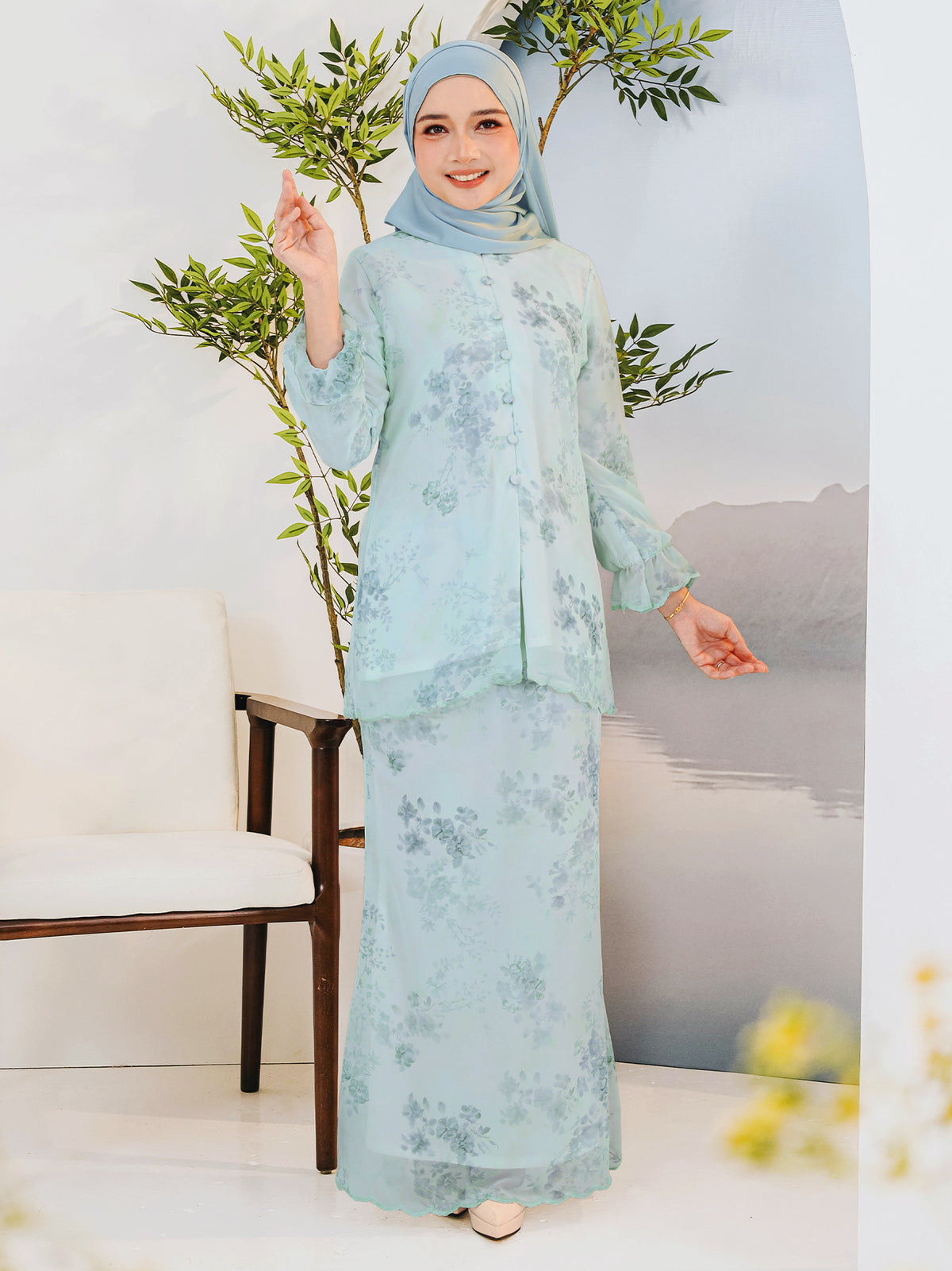 MANES AYU 04 - Mint Blue