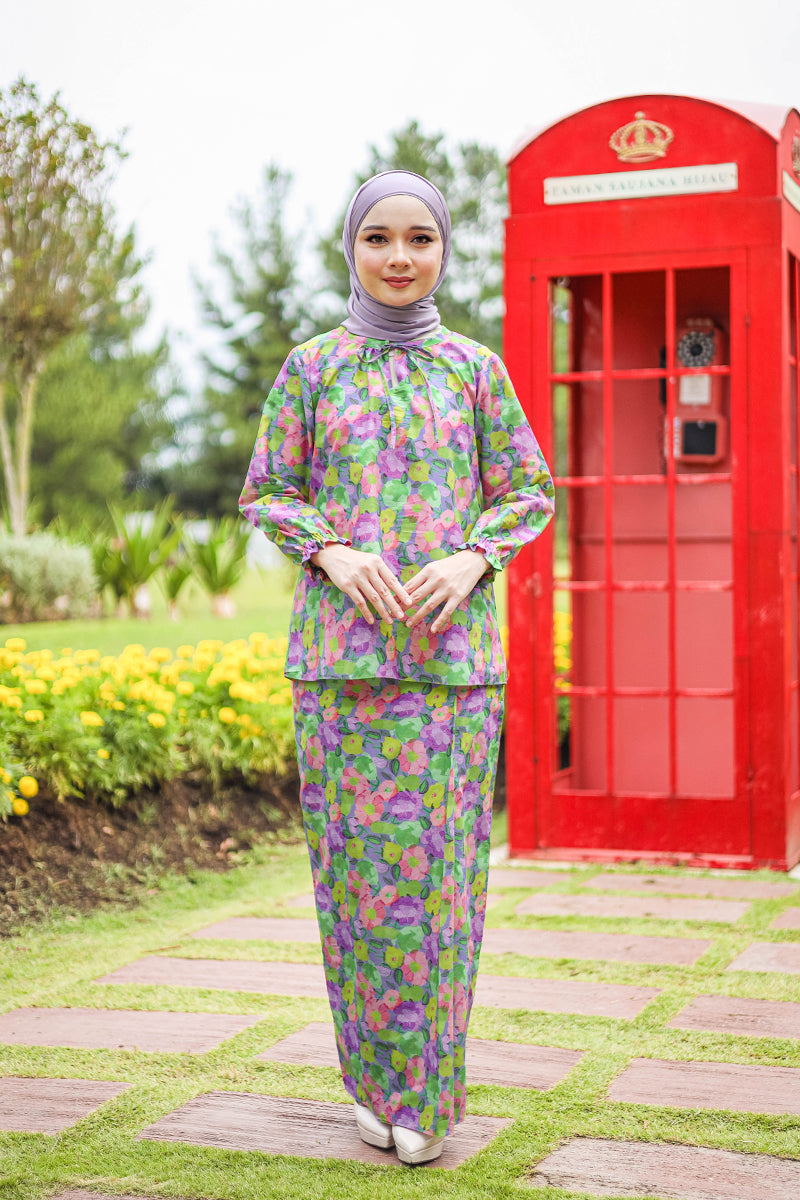 DAILY KURUNG BUNGA 03 - Sweet Lavender