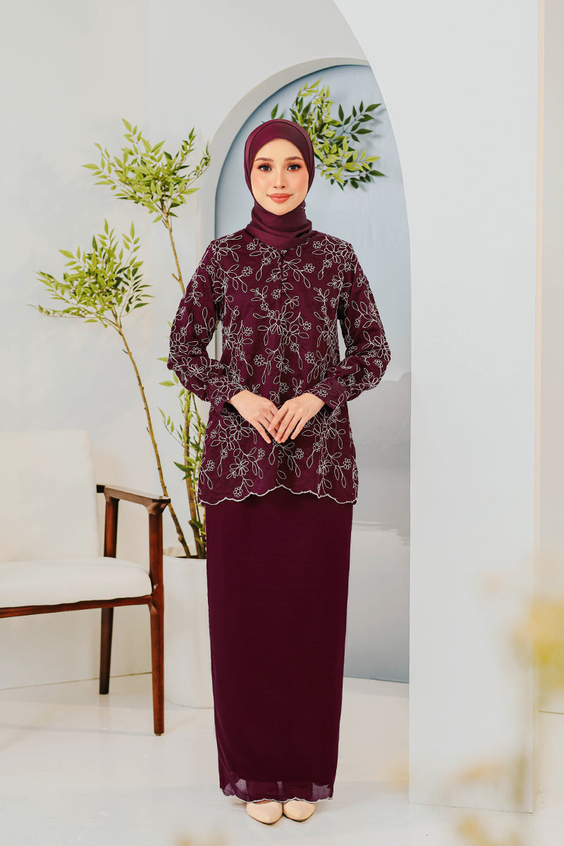 [PRE ORDER] KAPAS CAHYA 02 - Burgundy