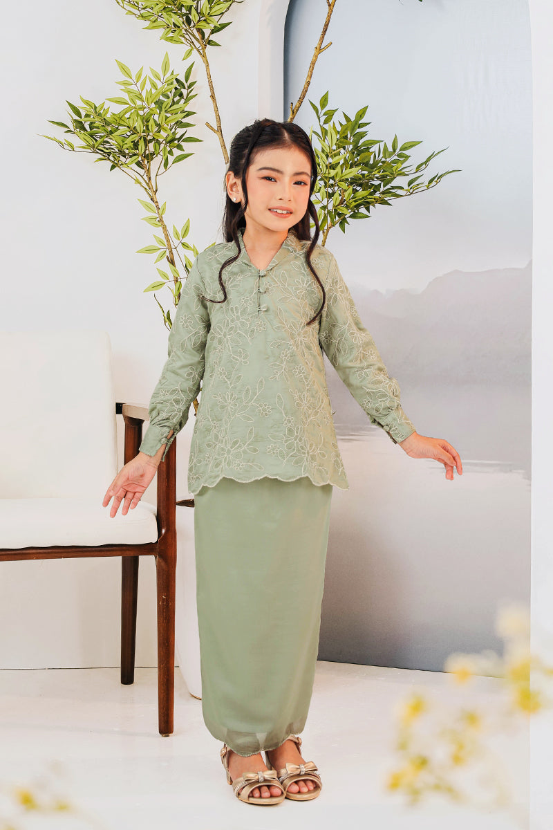 KAPAS CAHYA 07 KIDS - Sage Green