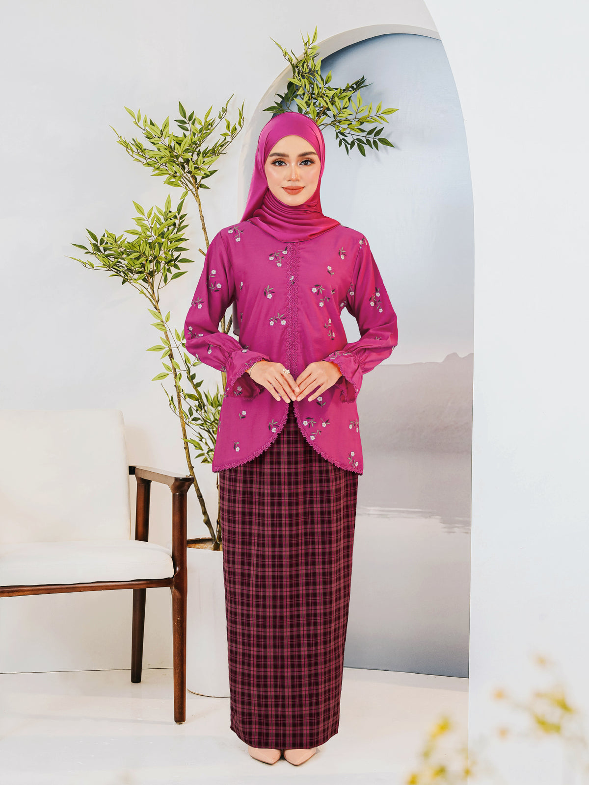 [PRE ORDER] KAPAS DAHLIA 04 - Fuchsia Pink