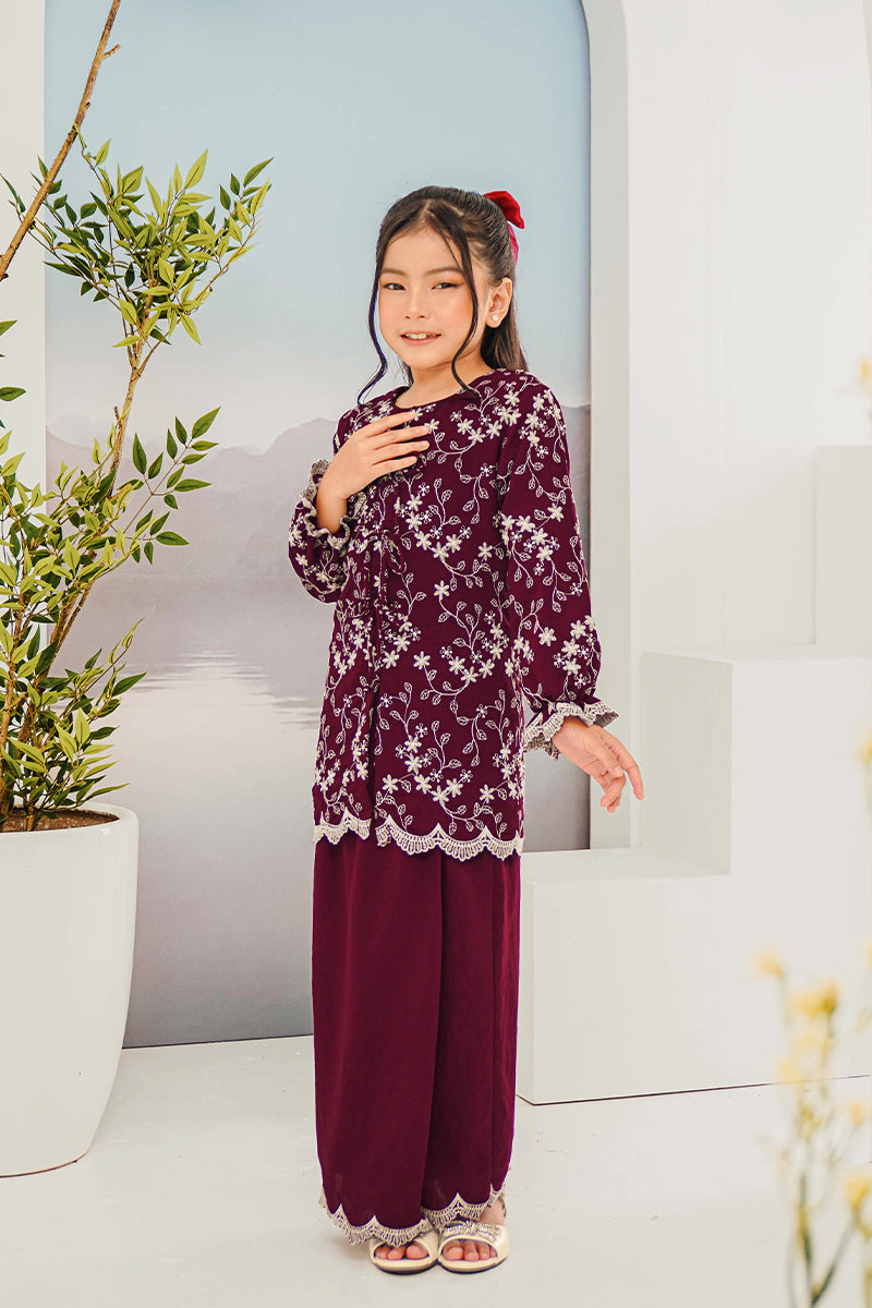 KAPAS EMBUN 02 KIDS - Burgundy