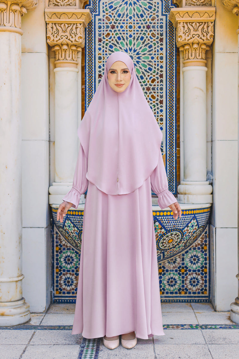 ABAAYA FATEEMA 08 - Blush Pink