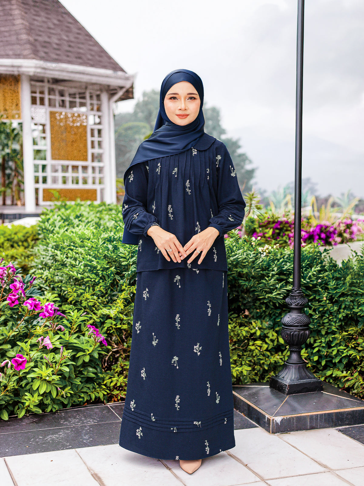 KAPAS HANAA 04 - Navy Blue
