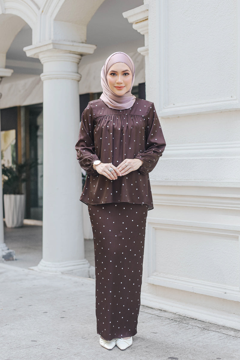 DAILY KURUNG HANEE 03 - Dark Brown