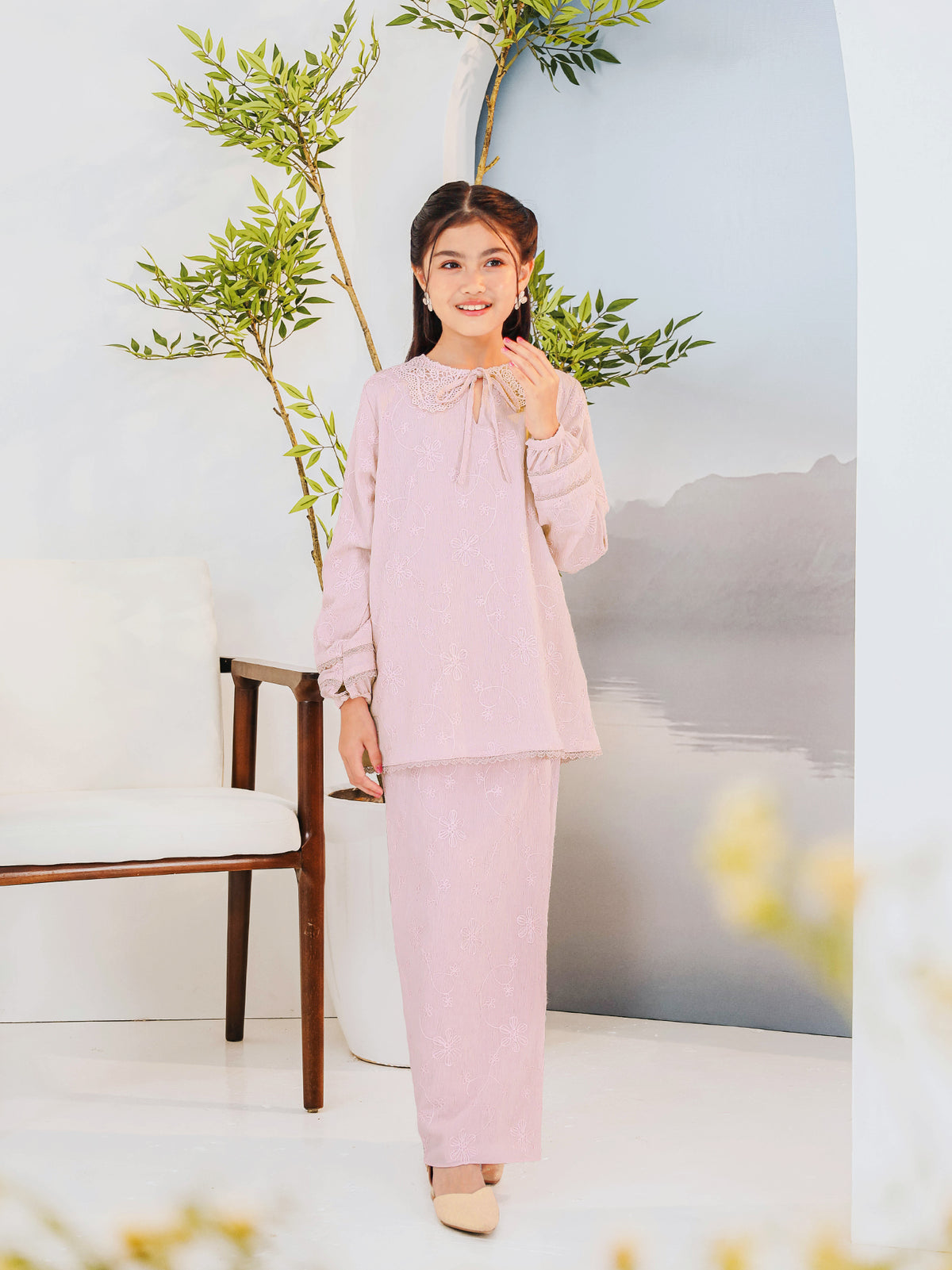 [PRE ORDER] KAPAS INDAH 06 KIDS - Pale Rose