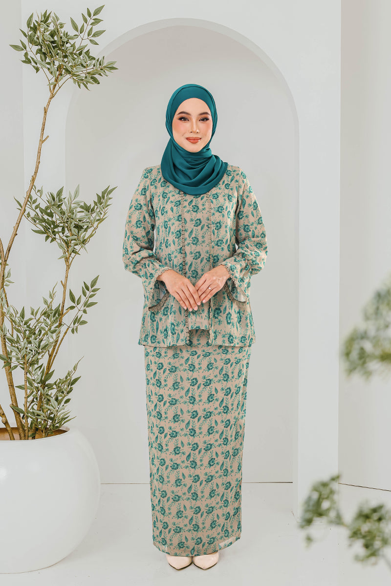 [PRE-ORDER] MANES JELITA 01 - Taupe Teal Green
