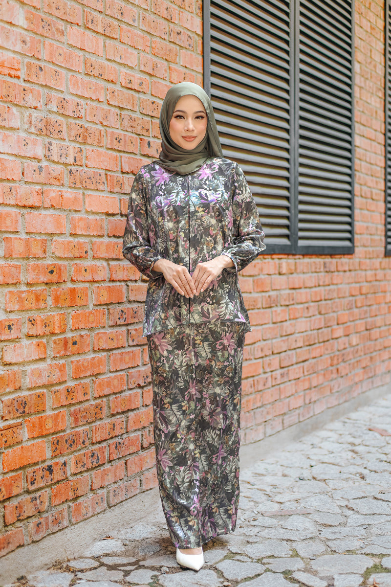 DAILY KURUNG JELITA 04 - Deep Olive