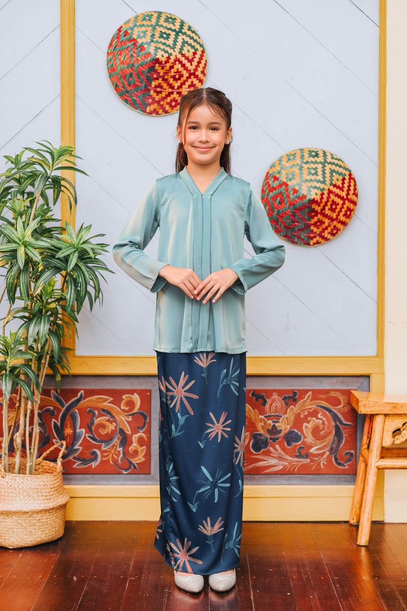 ADINDA KALSUM 04 KIDS - Teal Blue