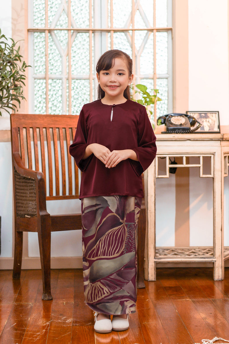 ADINDA KESUMA 01 KIDS - Maroon