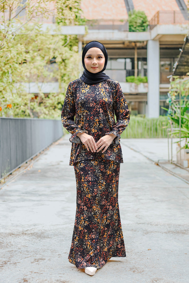 DAILY KURUNG KIRANA 01 - Black