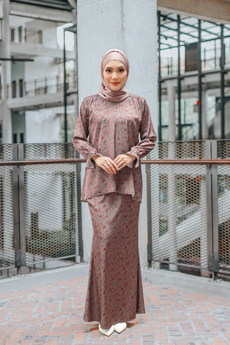 DAILY KURUNG KIRANA 04 - Rosy Brown