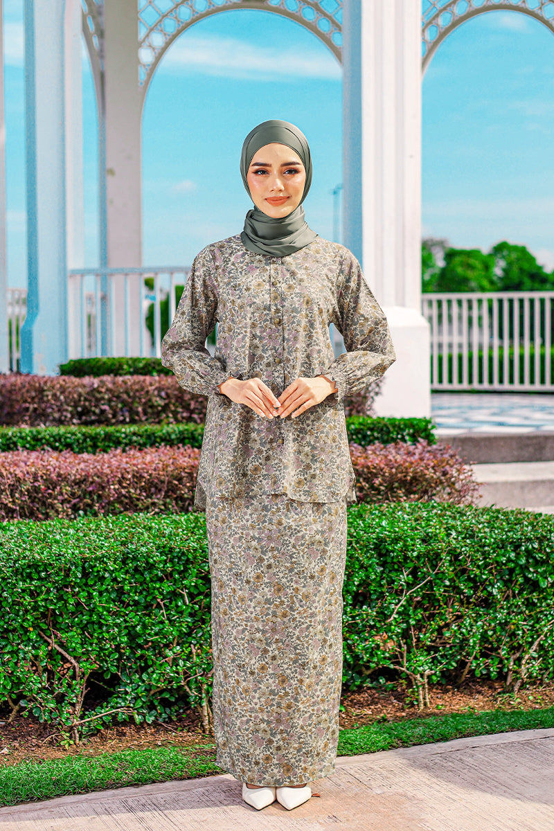 KAPAS LILY 01 - Dark Sage Green
