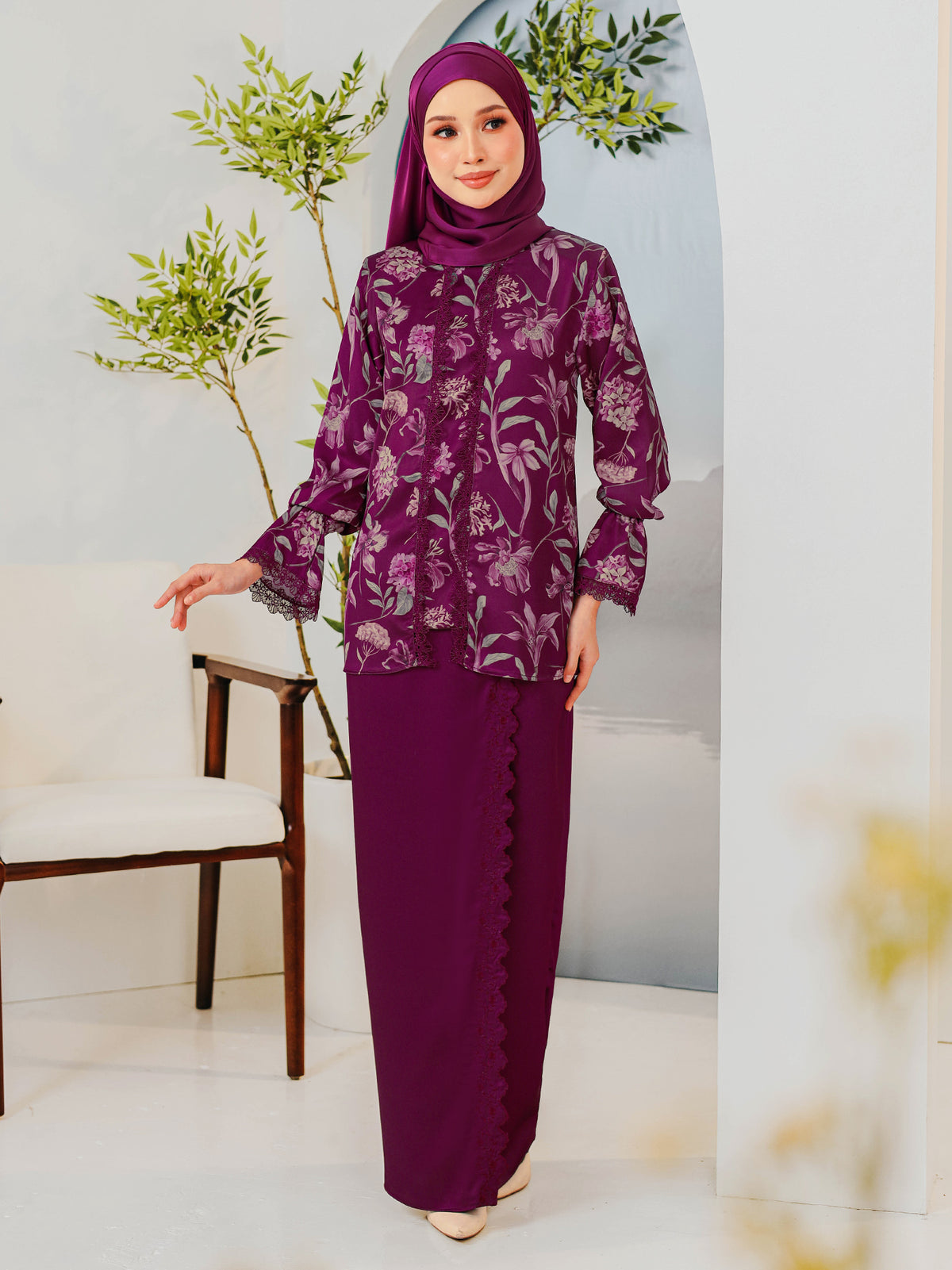 KASEH NILAM 02 - Magenta